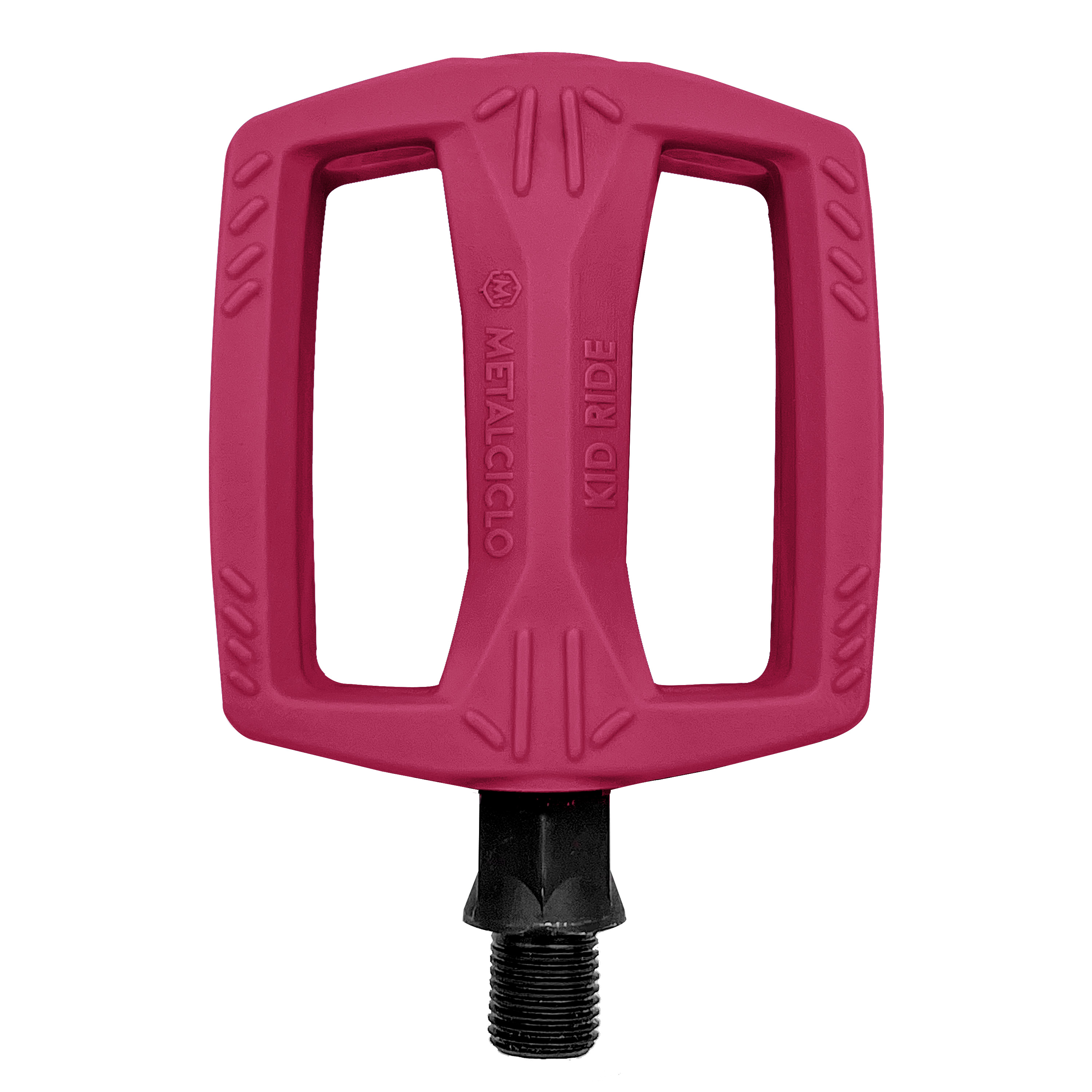 Pedal Kid Ride 1/2 sem esferas rosa escuro